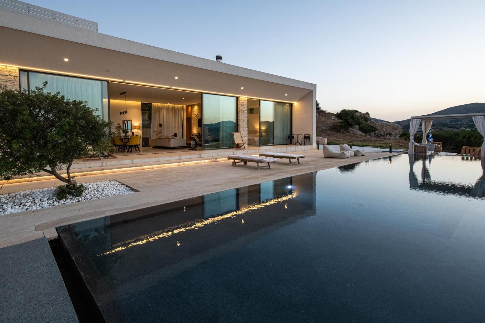 Ellas Residence Fantastic Pool Heated Kíssamos Exteriör bild