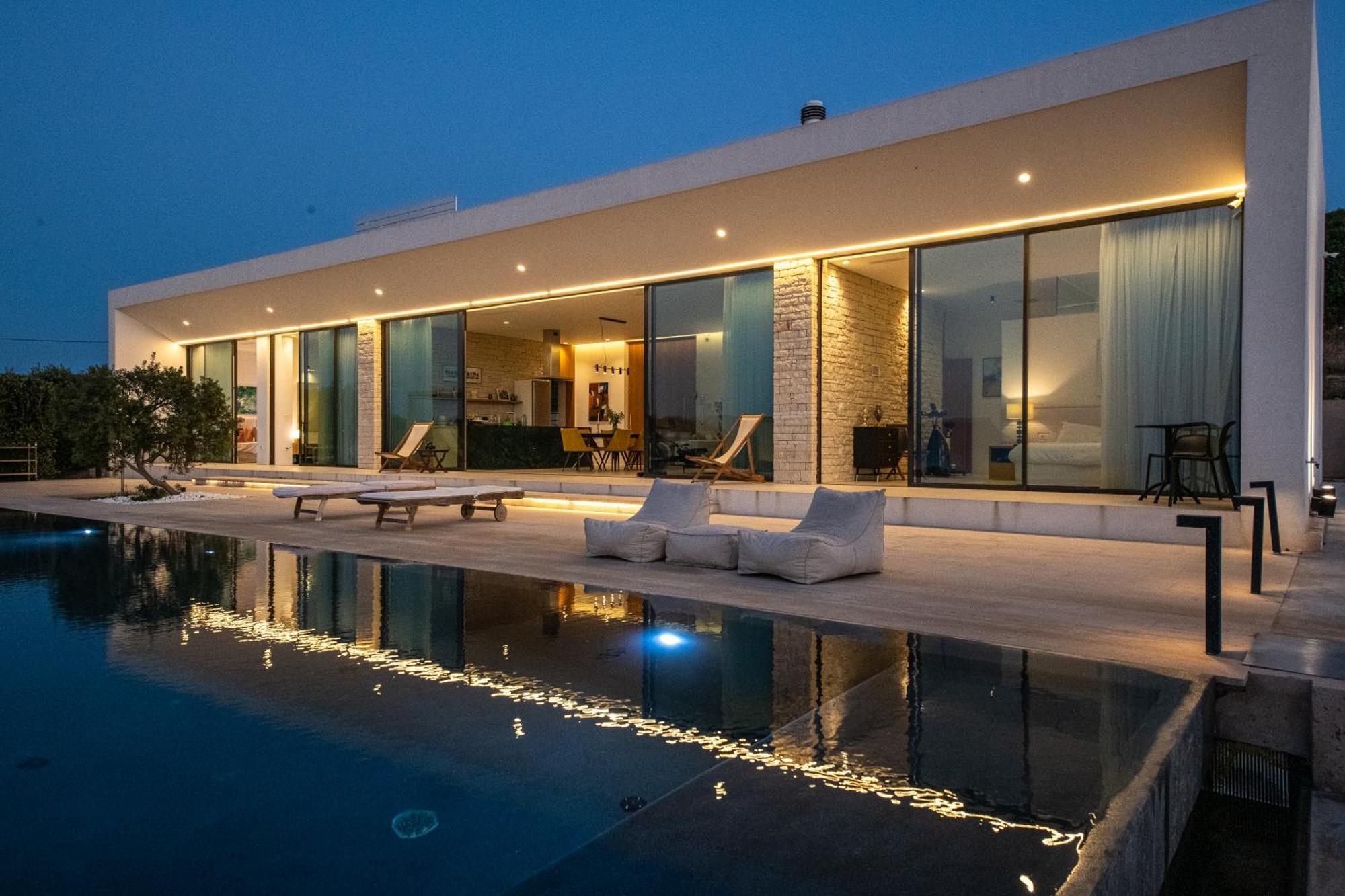 Ellas Residence Fantastic Pool Heated Kíssamos Exteriör bild