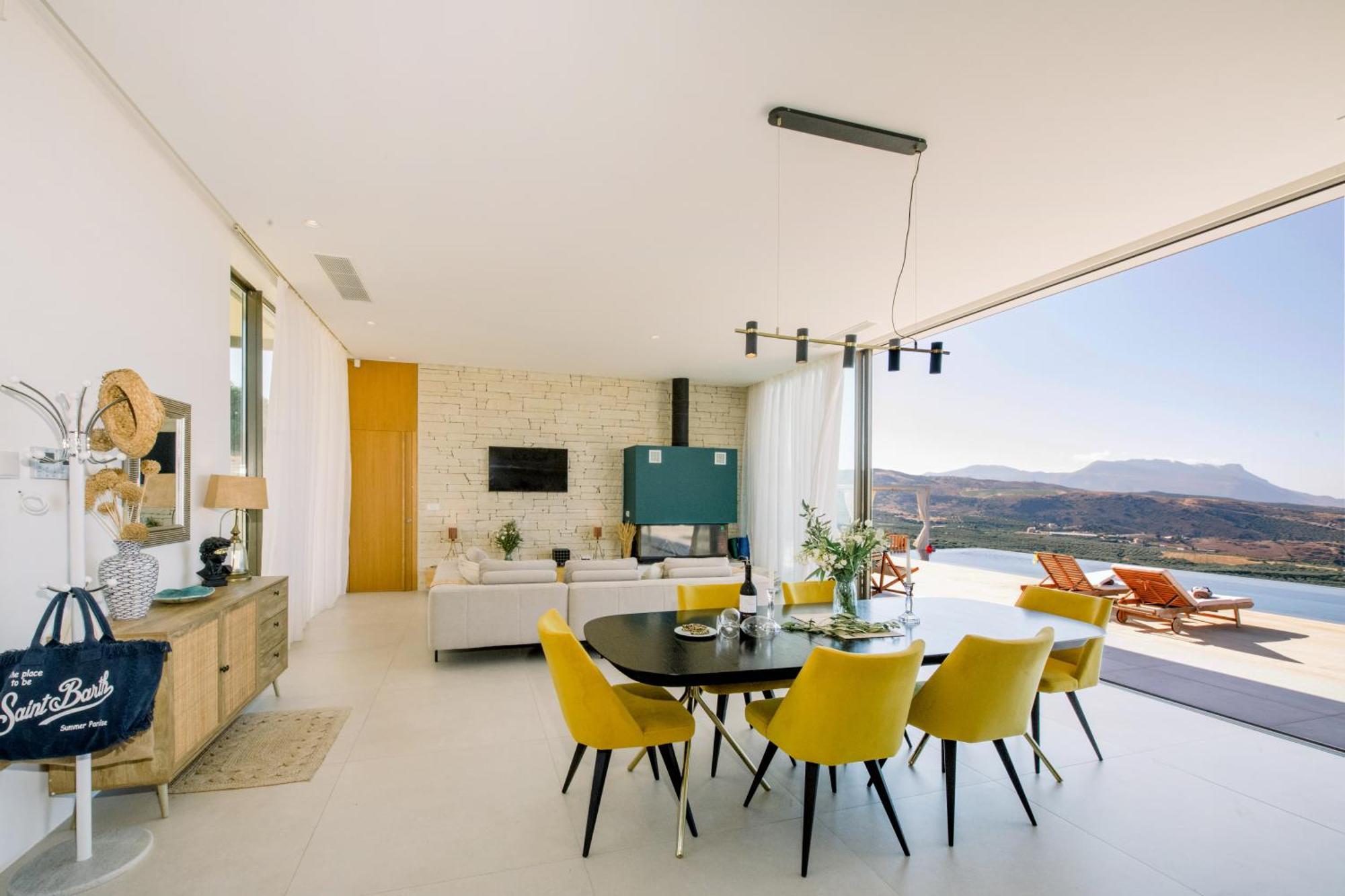 Ellas Residence Fantastic Pool Heated Kíssamos Exteriör bild